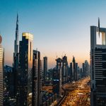Dubai city scenery