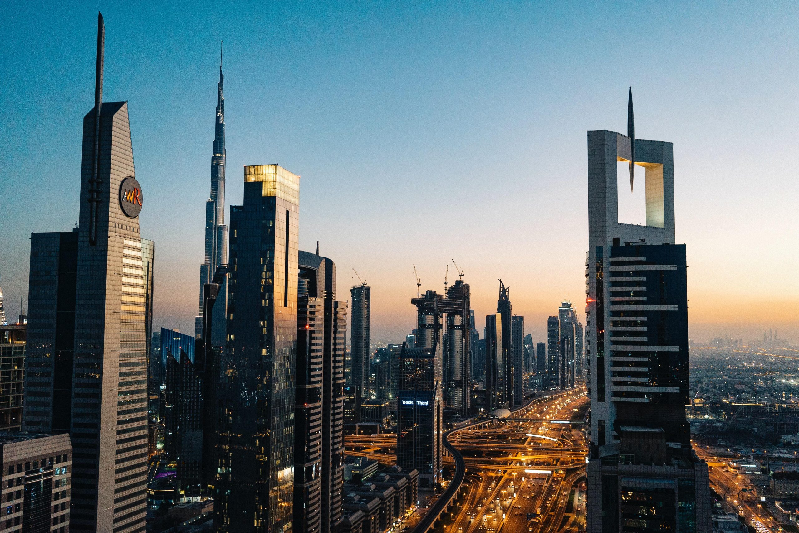 Dubai city scenery