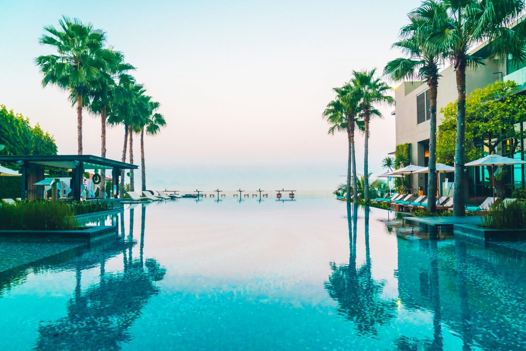 a resort in Dubai