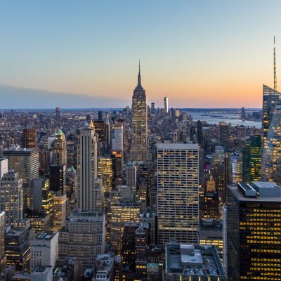 Aerial photo of Manhattan