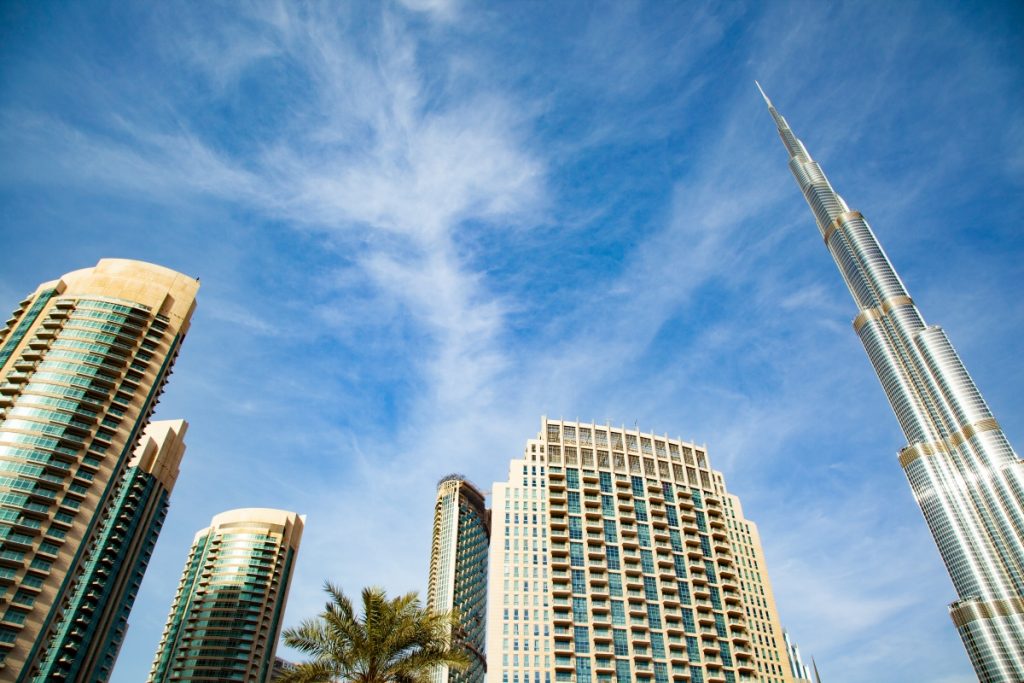 Skyscrapers in Dubai